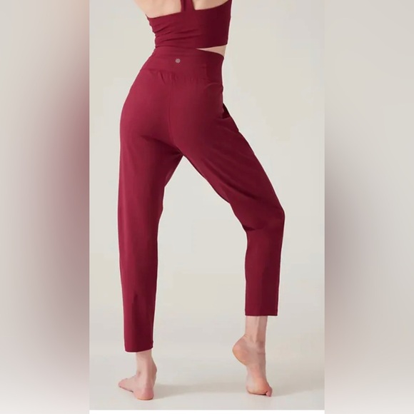 Athleta Elation Pant - Coffee Berry Jogger Ankle Pant NWOT - Picture 4 of 14